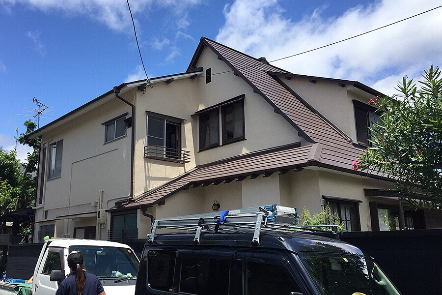 京都市下京区｜T様邸｜外壁塗装・屋根改修工事
